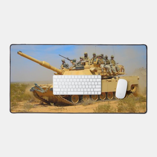 TANK DE BATAILLE AMÉRICAIN - M1 ABRAMS (Clavier et souris)