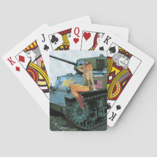 Tank Girl Pin-Up-spelkaarten Pokerkaarten