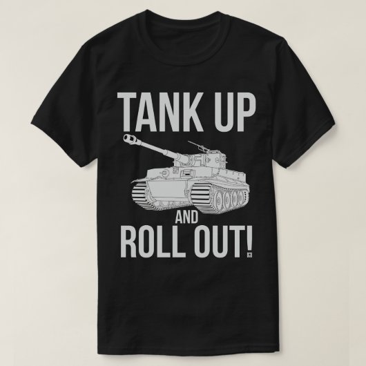 Tank omhoog en roll out Pz 6 Tiger (Design voorkant)