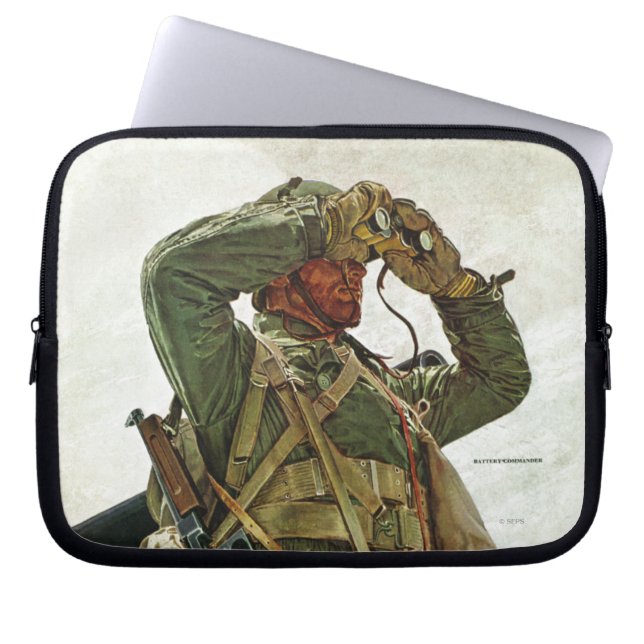 Tank Patrol Laptop Sleeve (Voorkant)