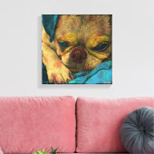 Tank Pop Art Canvas Afdruk (Insitu (Woonkamer))