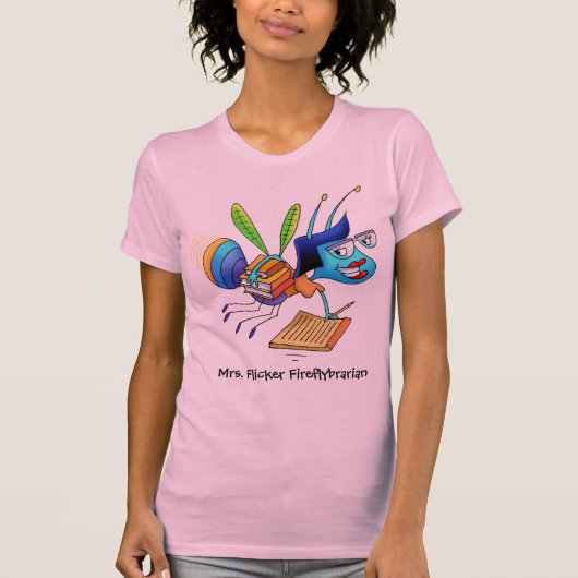Tank-top-Mrs Flicker Fireflybrarian T-shirt (Voorkant)