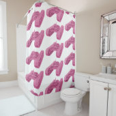 Tank Tracks Operating Engineer Crane Operator Douchegordijn (In situ)