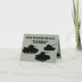 Tank You Cartes (Devant)