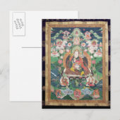 Tanka of Padmasambhava, c.749 AD Briefkaart (Voorkant / Achterkant)