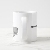 Tanker - Armor - "Beste baan die ik ooit had" Jumbo Mok (Achterkant)