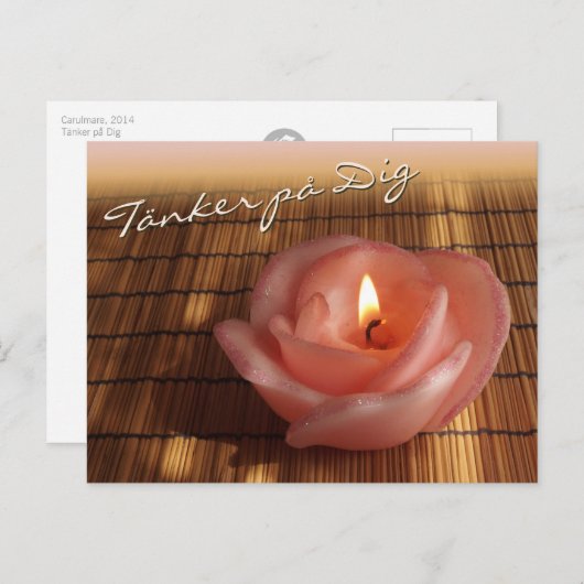 Tänker på Dig CC0491 Carte postale (Devant / Derrière)