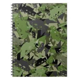 Tankleger Camouflage Notitieboek