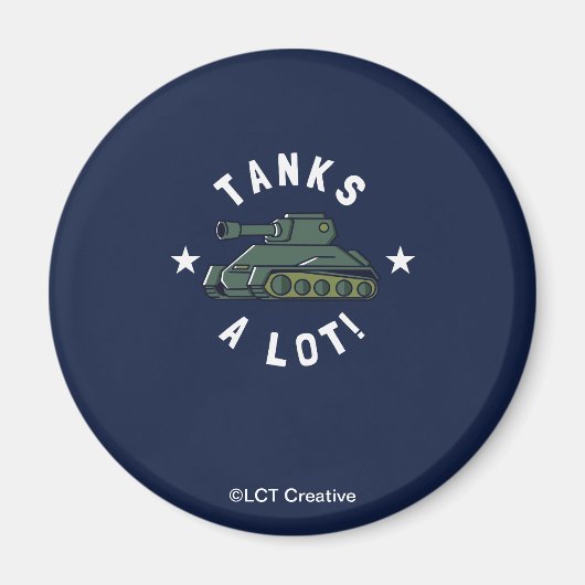 Tanks A Lot Magneet (Voorkant)