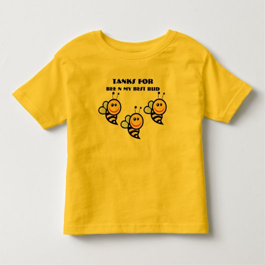 Tanks, Beste Vriend - Kinder Shirts (Voorkant)
