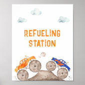 tankstation Monster Bash Poster (Voorkant)