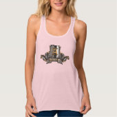 Tanktop (Dames) Racerback (Bella+Canvas) (Voorkant)