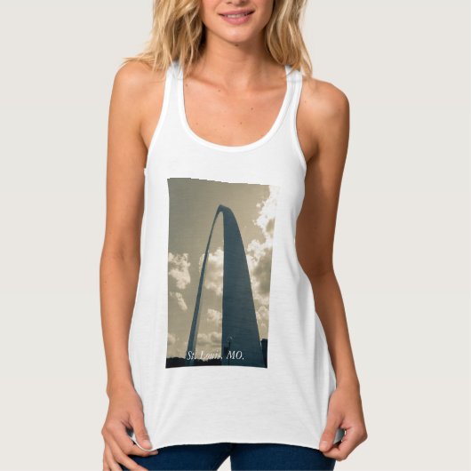 Tanktop  Gateway Arch (Voorkant)