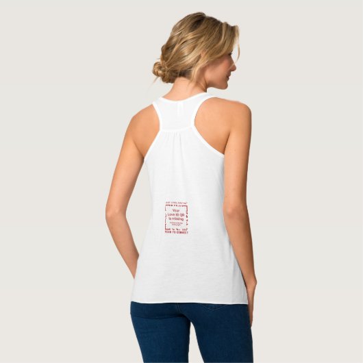 Tanktop - QR - ORIGIN Collection (Volledige Achterkant)