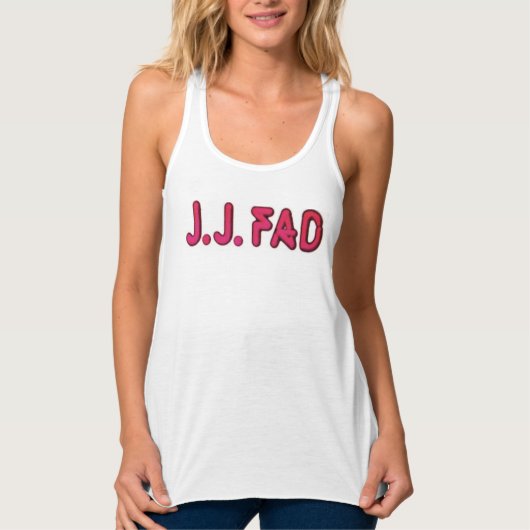 Tanktop, Racerback, jjfad, supersonic Tanktop (Voorkant)