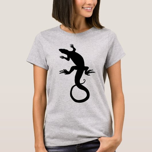 Tanktop van hagedis, voor vrouwen Reptiele Shirten (Voorkant)