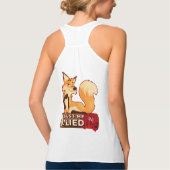 Tanktop: Vertrouw me (wit) Tanktop (Achterkant)