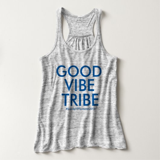 Tanktop voor damesgriep, blaadjesschoen (Design voorkant)