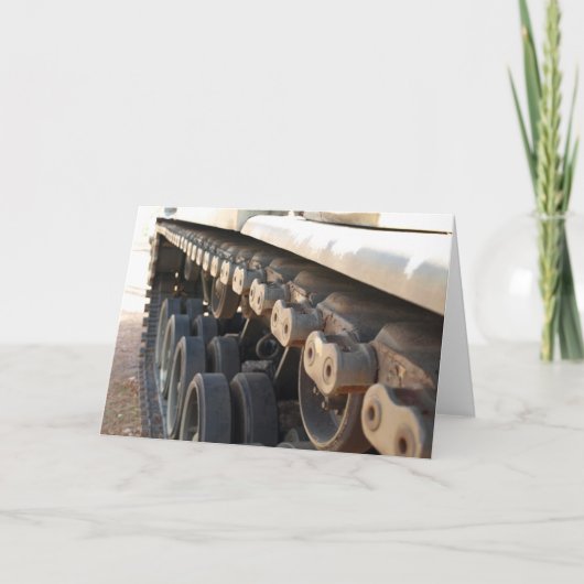 tanktreden kaart (Voorkant)