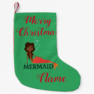 Tanned Brunette Mermaid Thunder_Cove Kleine Kerstsok