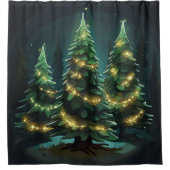 Tannenbaum Radiance Douchegordijn (Voorkant)