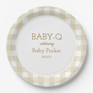 Tannengingham Baby-Q ronde bord 2