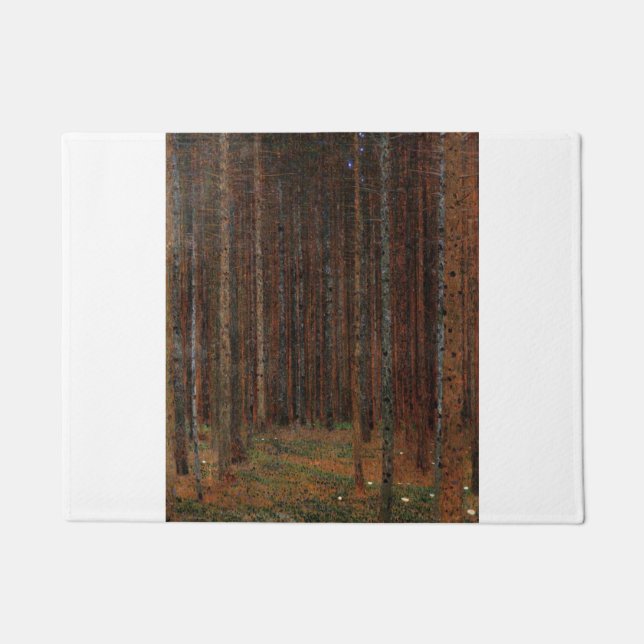 Tannenwald Gustav Klimt Deurmat (Voorkant)