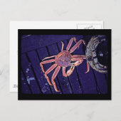 Tanner Crab Briefkaart (Voorkant / Achterkant)