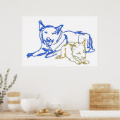 Tanner & Skyler Poster (Keuken)