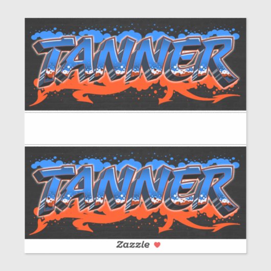 Tanner Vorname Name Graffiti Aufkleber Sticker (Vel)