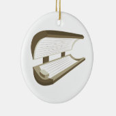 Tanning Bed Keramisch Ornament (Rechts)