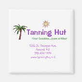 Tanning hut magneet # 3 (Voorkant)