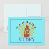 Tanning Studio - Briefkaart (Voorkant / Achterkant)