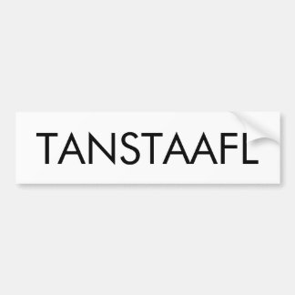 TANSTAAFL BUMPERSTICKER