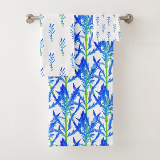 Tansy (L) sur un ensemble de serviettes de bain (En situation)