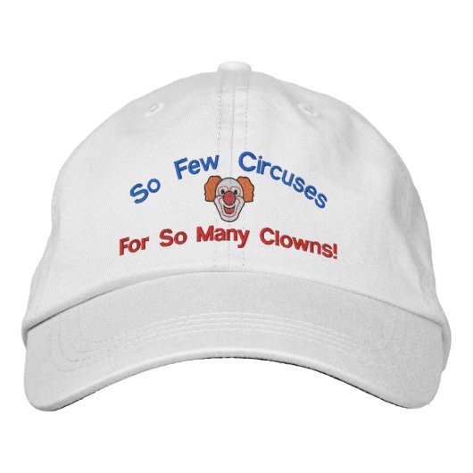 Tant de clowns Casquettes brodés (Devant)
