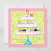 Tant de gâteaux, si peu de temps !  Invitation Ann (Devant)