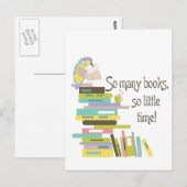 Tant De Livres, Si Peu De Cartes Postales (Devant / Derrière)