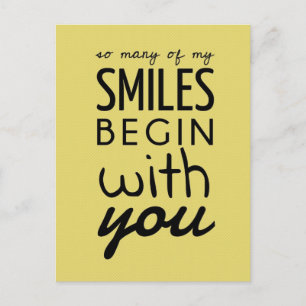 Tant De Mes Sourires Carte Postale Inspirante