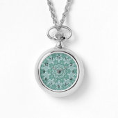 Tantalizing in het blauwgroen horloge (Voorkant)