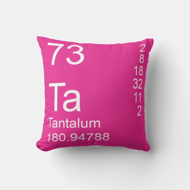 Tantalum Kussen (Voorkant)