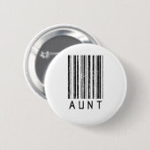 Tante Barcode Ronde Button 5,7 Cm (Voorkant /achterkant)