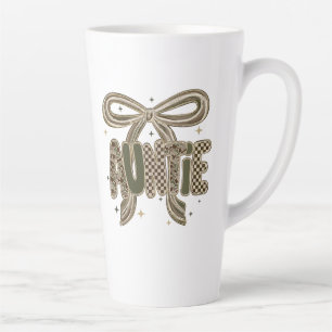 Tante Camo Cadeau van Zus Nieuwe Baby Aankondiging Latte Mok