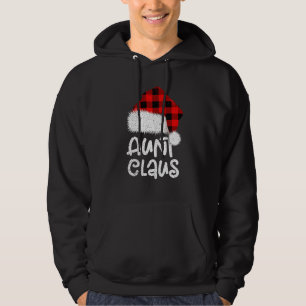 Tante Claus Kerst Kleding Santa Overeenkomstige Fa Hoodie