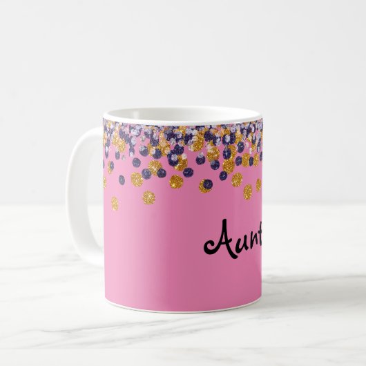Tante Confetti Mug (Devant gauche)