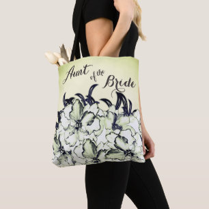 Tante du Sac fourre-tout vert clair de la mariée