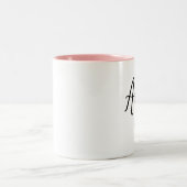 Tante Etablie Moderne Minimaliste Mug (Centre)