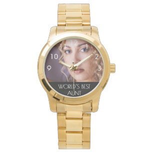 Tante foto horloge