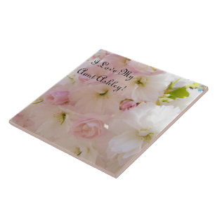 Tante Geschenke Bloesems Tegels Tegels kunst Lente Tegeltje