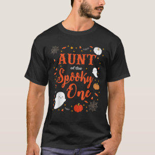 Tante Halloween 1e verjaardag op maat van familie  T-shirt